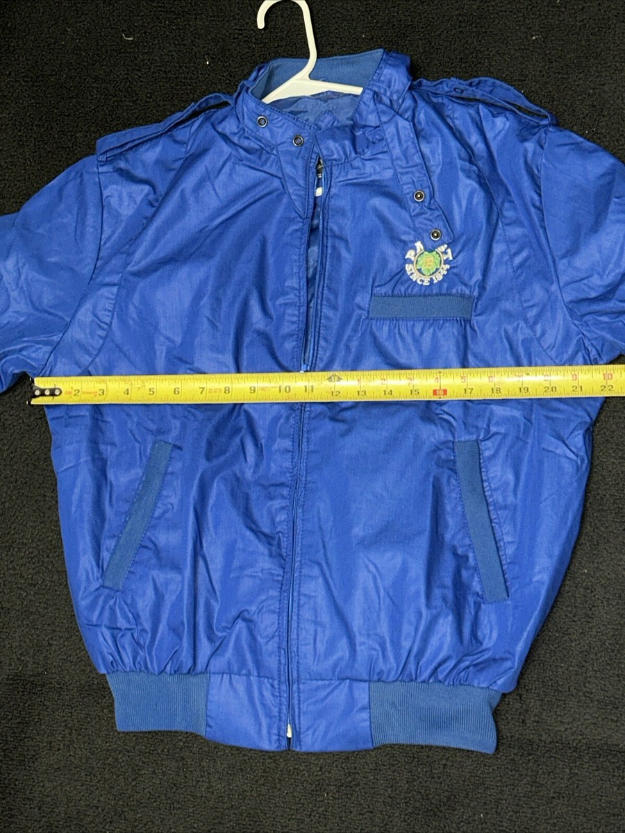 Vintage Pabst Blue Ribbon ナイロンジャケット Vintage Pabst Blue Ribbon Jacket Mens L Blue Nylon Club