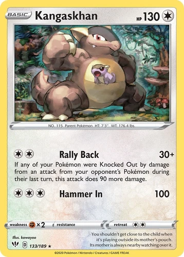 Kangaskhan 133/189 Deck Exclusives