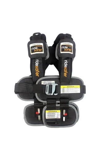 RideSafer - XSmall Black, Lightweight, Compact, Portable Car Seat New