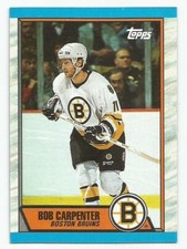 BOB BOBBY CARPENTER 1989-90 TOPPS CARD NM-MT+ CONDITION