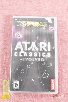 Sony PSP Atari Classics: Evolved, Case, Manual, Game