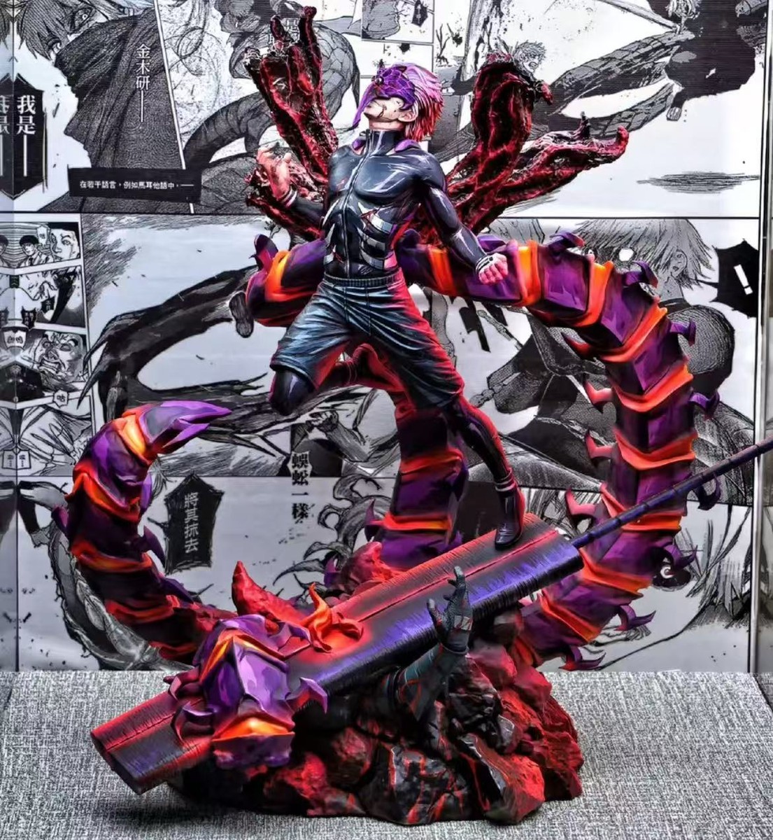 BW Studio Tokyo Ghoul Kaneki Ken Resin Statue In Stock 1/6 Scale