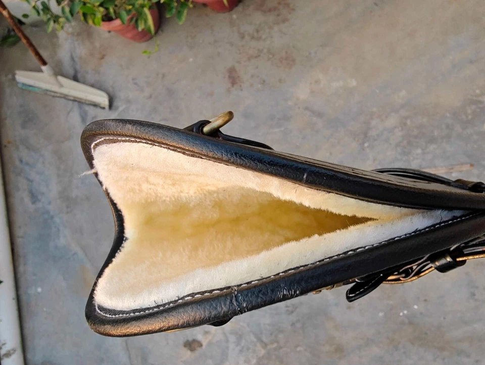 Leather Rifle Scabbard Fits Lever Action Winchester 94 Horseback ATV Hunting USA - Image 3 of 4