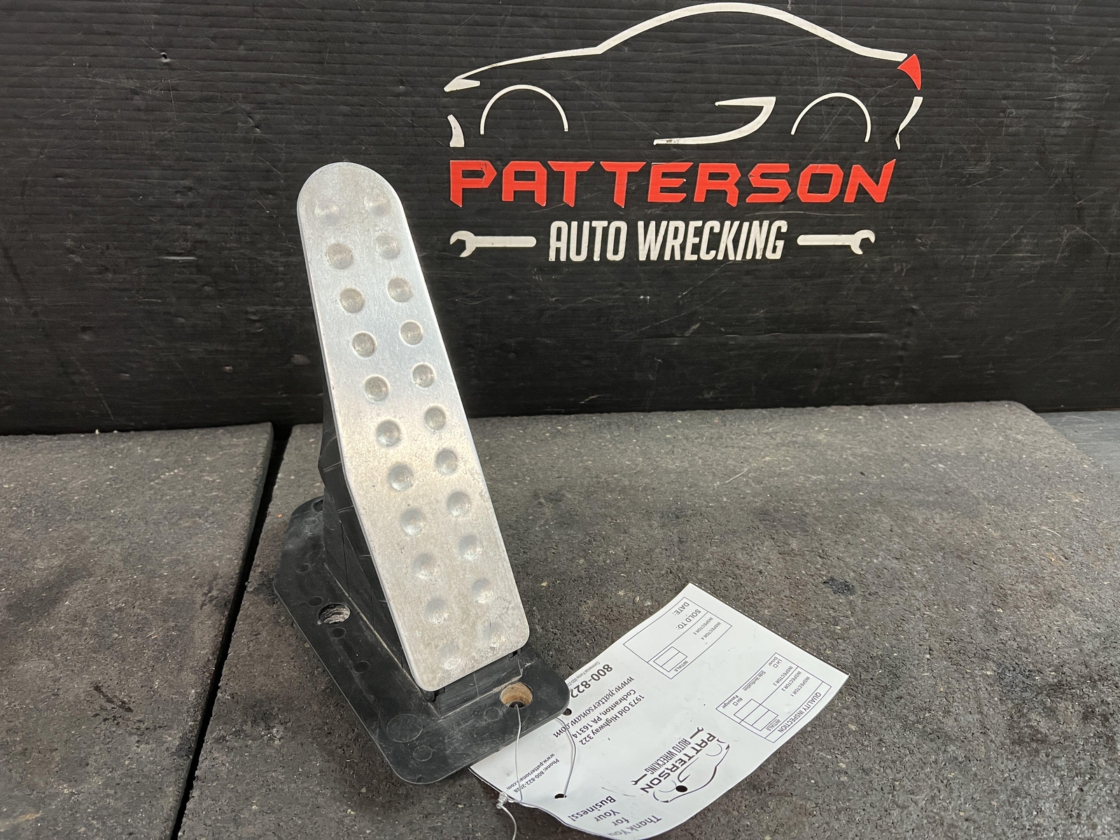 03-07 MASERATI QUATTROPORT GAS PEDAL