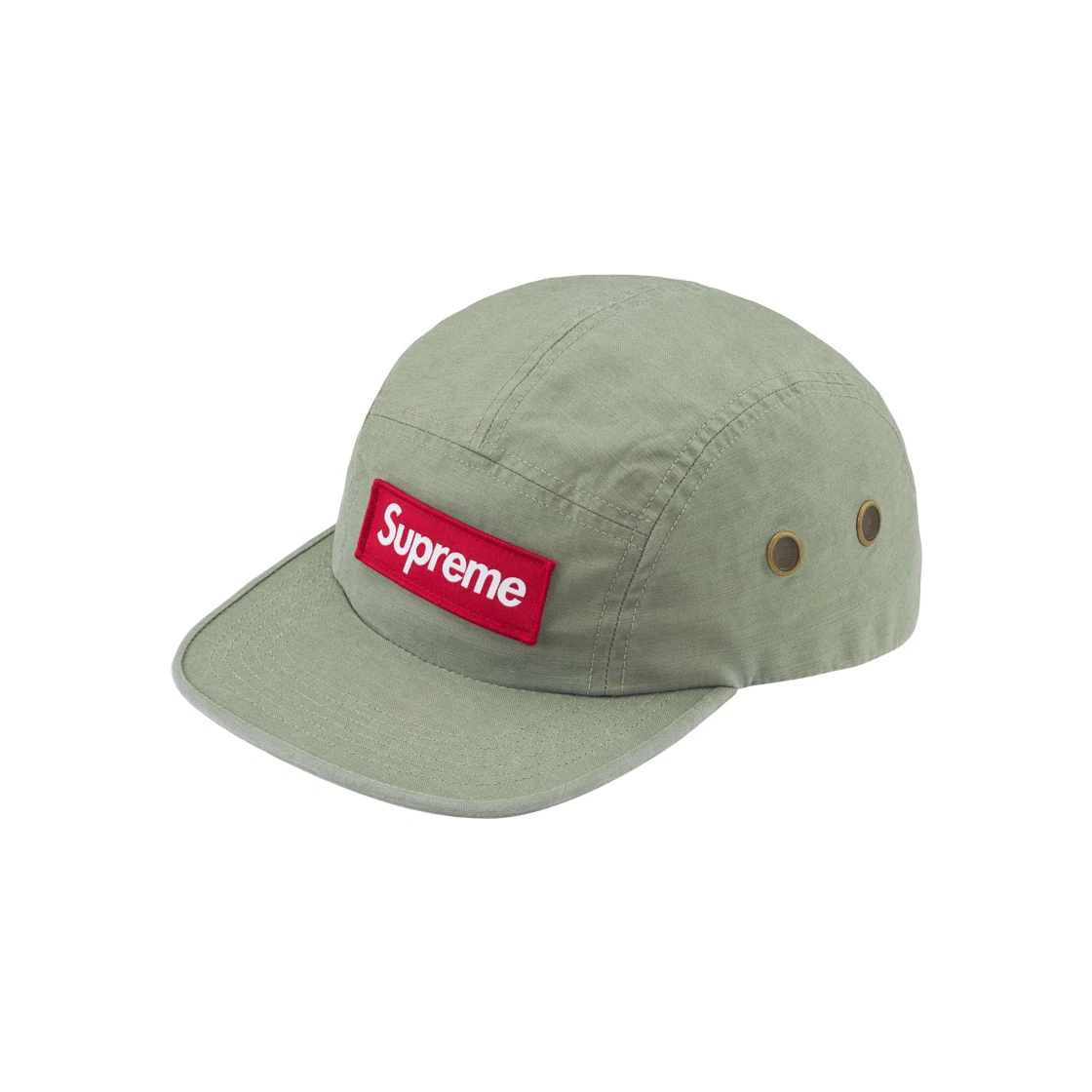 Casquette de camp militaire suprême olive   24FW  