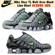 Size 10 - Nike Shox TL Wolf Grey Lime for sale online | eBay