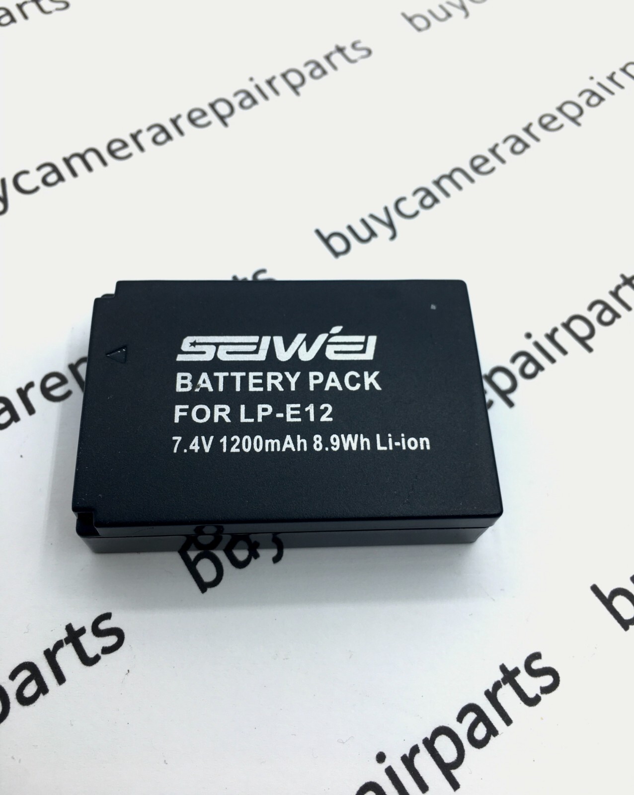 SEIWEI NON GENUINE LP-E12 RECHARGEABLE LI-ION BATTERY 7.4v 1