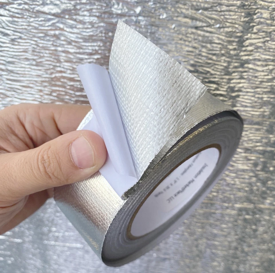 INSULATION MARKETPLACE -Heavy Duty Reflective Foil Tape -Multi Purposes - 2 inch - Image 4 of 4