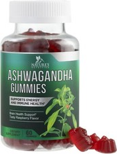 Ashwagandha Gummies with Natural Extra Strength 30:1 Ashwagandha Root Extract
