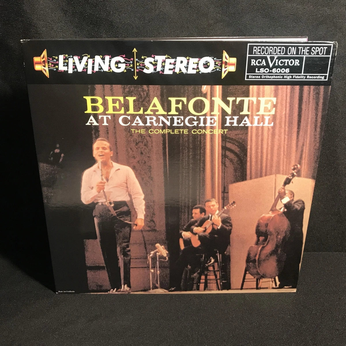 Harry Belafonte - Carnegie Hall 2 LP MINT 200G Audiophile Press Classic Recor...