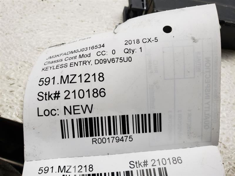 2015-2021 Mazda CX-5 Keyless Anti Theft Locking Ignition