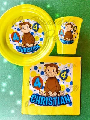 GRAZIANO KIT 24 PIATTI BICCHIERI OFFERTA DI GEORGE PERSONALIZZATI X ADDOBBI