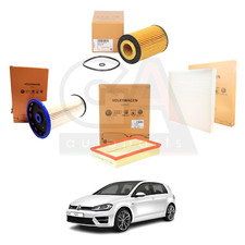 KIT TAGLIANDO FILTRI ORIGINALI VW GOLF7 VII 1.6 TDI 2014-2019