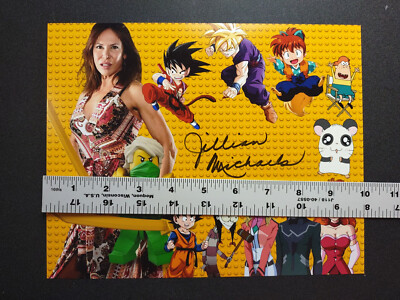 Jillian Michaels Signed 8x10 Photo Autograph Gohan Shippo Goten