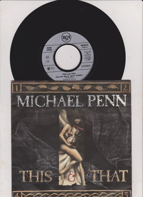 7'' Michael Penn  /  This & That (near  mint )