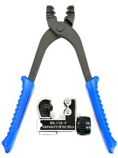Automotive Brake Line Pliers For 316 14 Tubing Includes A Tube Cutter