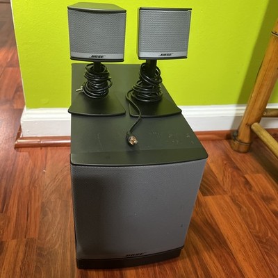 Bose Companion 3 Series II Multimedia Speaker System Complete ( No Control Pod)