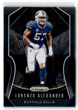 2019 Panini Prizm Lorenzo Alexander #6 Buffalo Bills