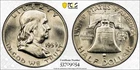 1959-D Franklin Half Dollar PCGS Genuine - UNC Details - Wheel Mark