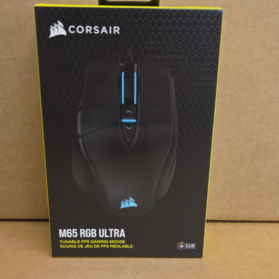 Corsair M65 RGB Ultra Black Wired Optical Gaming Mouse 26000 DPI 8Btn