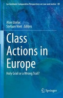Class Actions In Europe Alan Uzelac