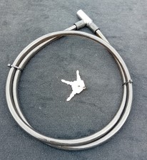Heavy Duty Cable Bike And Machine Lock With 3 Keys 2.1 Meters Long.