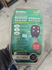 Bulldog Security Auto Remote Starter Keyless Entry Trunk Release Rs102e Bulldog Security Auto Remote Starter Keyless Entry Trunk Release Rs102e