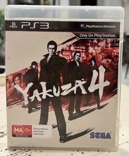Like New PS3 PlayStation 3 Yakuza 4 CIB Australia PAL version