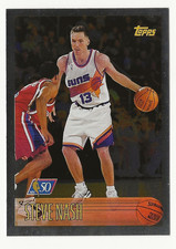 Steve Nash ROOKIE 1996-97 Topps NBA 50th Basketball card #182 EX-MINT??Suns. rookie card picture
