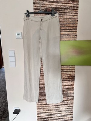 Hose, Damenhose, Leinenhose Stefanel Gr.36