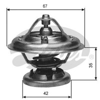 Gates Thermostat KüHlmittel TH12685G1 FüR Mercedes Klasse Ssangyong Daewoo Puch