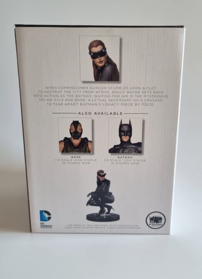 DC Collectibles 1/6 Scale CATWOMAN Statue THE DARK KNIGHT RISES Sammelfigur Rare - Bild 3 von 4