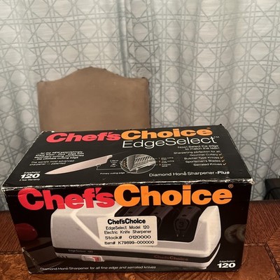 Chefs Choice Edge Select 120 Diamond Hone Knife Sharpener - Tested Barely Used