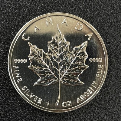 Kanada Maple Leaf 1 oz Silber 9999 1991 5 Dollars #3544