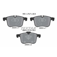 Satz Bremsbeläge Bremsklötze vorne für Opel Signum CC Z03 Vectra C Z02 | 2419