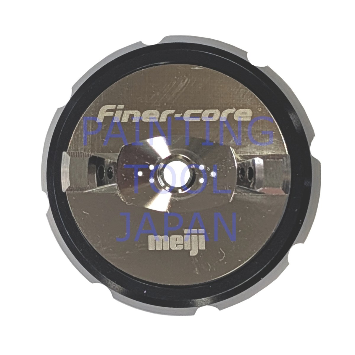 Meiji FINER-CORE-15 1.5mm Center Cup Spray Gun without Cup Gravity