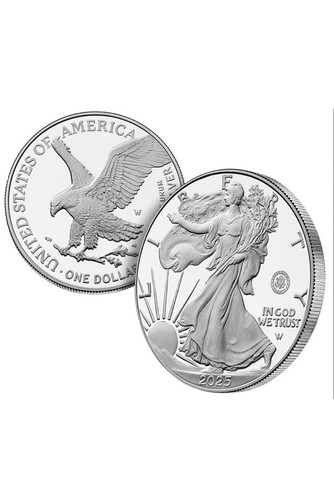 250th Anniversary United States Army American Eagle One Ounce Silver Proof Coin