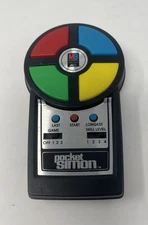 Vintage 1980 Milton Bradley Pocket Simon Electronic Handheld Game UNTESTED