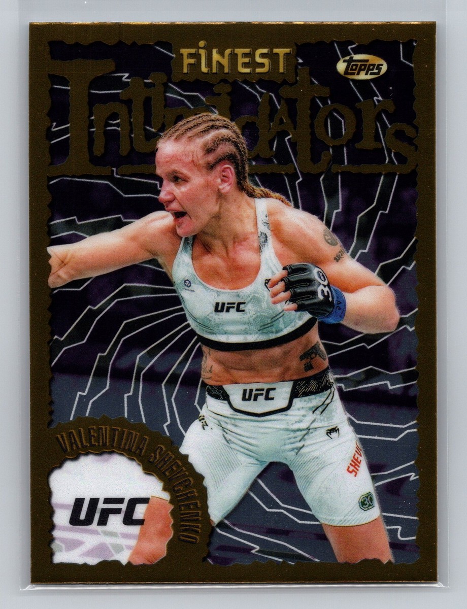 2024 Topps Finest UFC - Intimidators Valentina Shevchenko