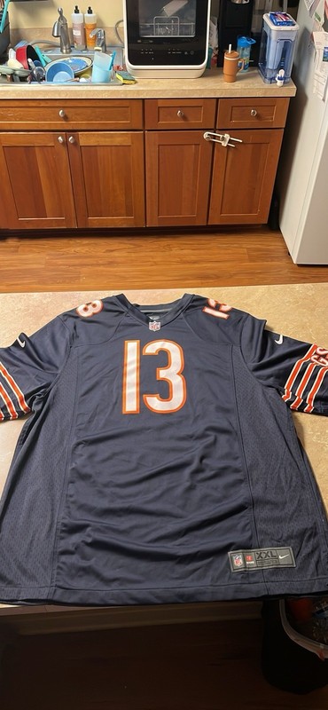 NIKE Kevin White Chicago Bears #13 On Field Game Jersey Kids XXL Blue