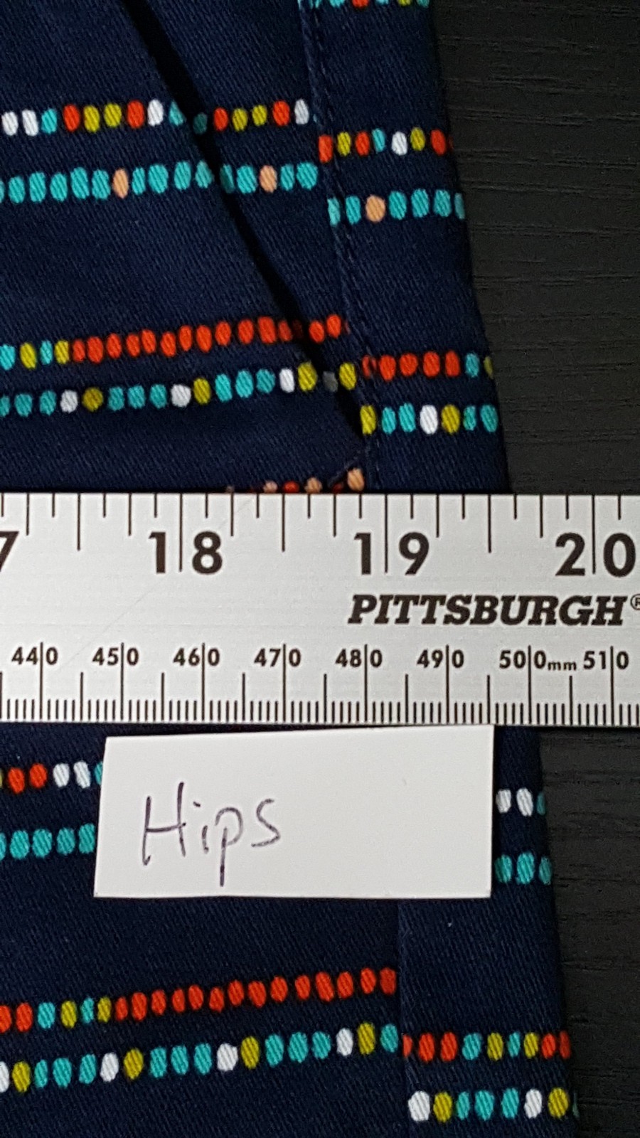 Merona Shorts Women’s Size 8-inseam 5” Navy With Colorful Pattern Chino Mid Rise - Thumbnail 8