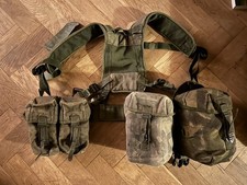 British Army PLCE Webbing set Pouches & Yoke (medium) AND contents - see photos 
