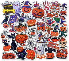 Halloween Stickers Bulk, Halloween Party Gifts, Decorations, and Supplies Holid