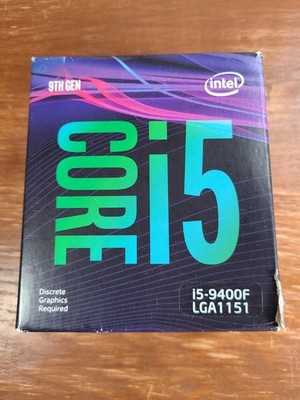 Intel Core i5-9400F 2.90GHz 6 Core SRF6M 6 Thread LGA 1151 Processor