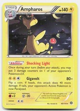 Steam Siege Ampharos 40/114 Near Mint Holo Pokemon R Tcg Card