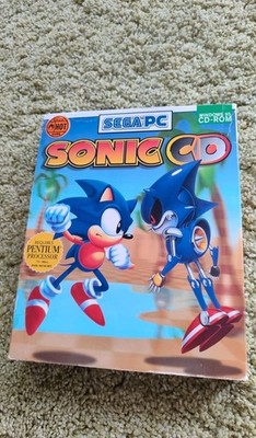 SONIC CD - Sega PC - IBM Big Box - PC CD-Rom