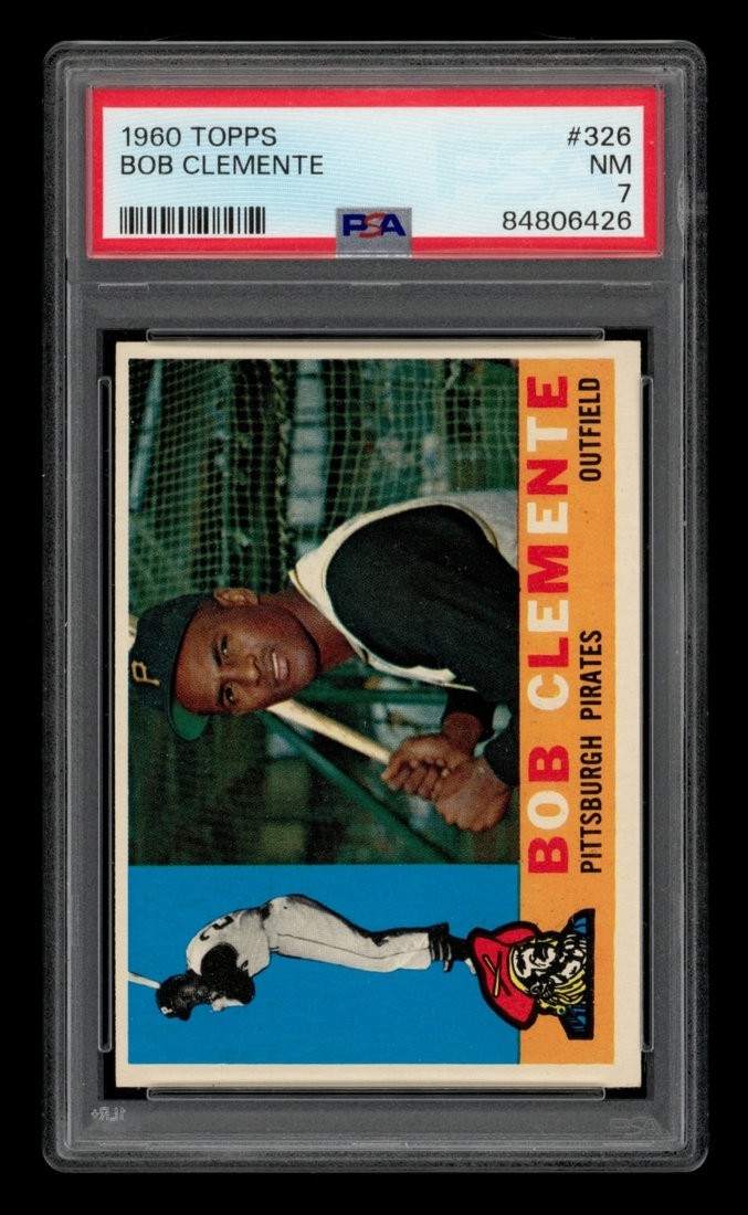 1960 Topps Set-Break #326 - Roberto Clemente PSA 7 NM