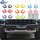 2Pcs Front Bumper Tow Hook Protector Cover Trim For Chevy Silverado / GMC SIERRA