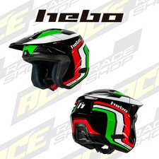 HEBO TRIALS HELMET ZONE PRO CLASSIC BLACK/GREEN