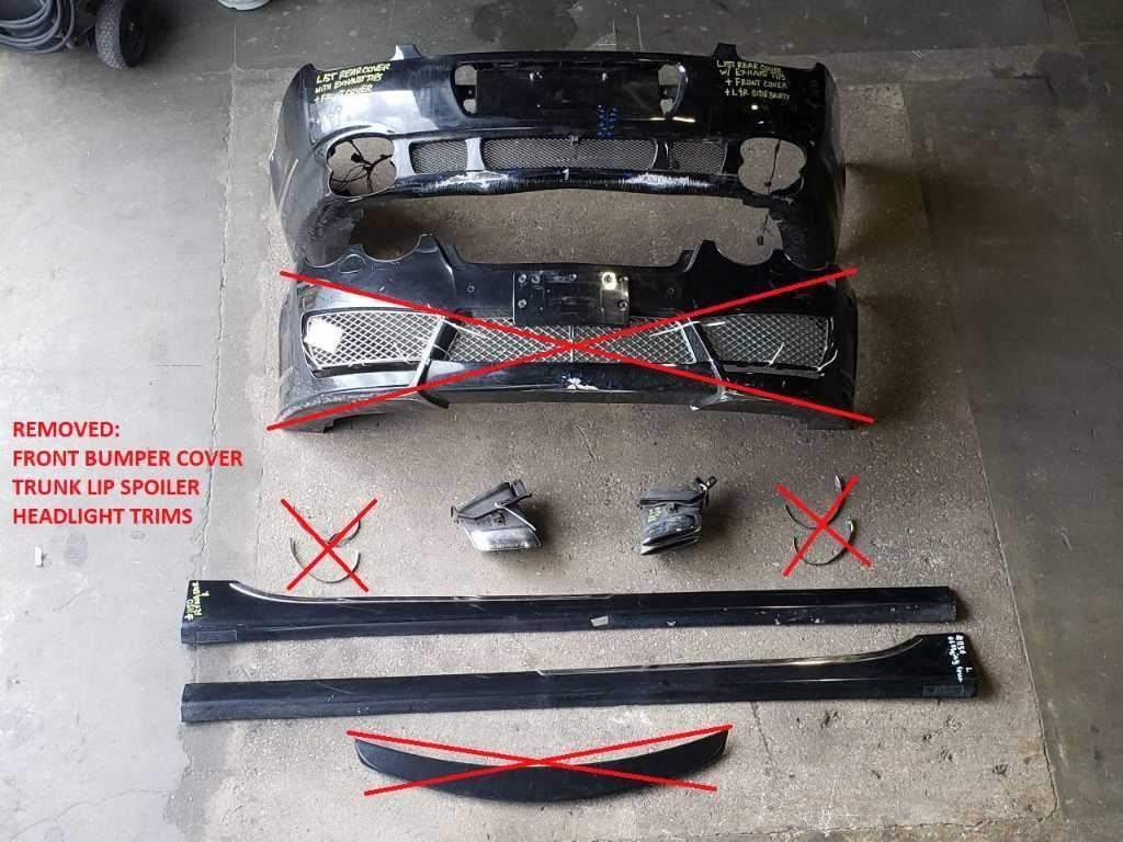 Bentley Flying Spur 2005-2013 Bodies Set